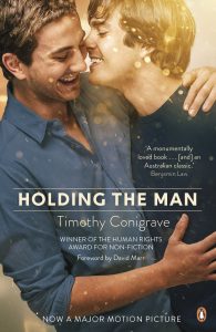 Holding the man